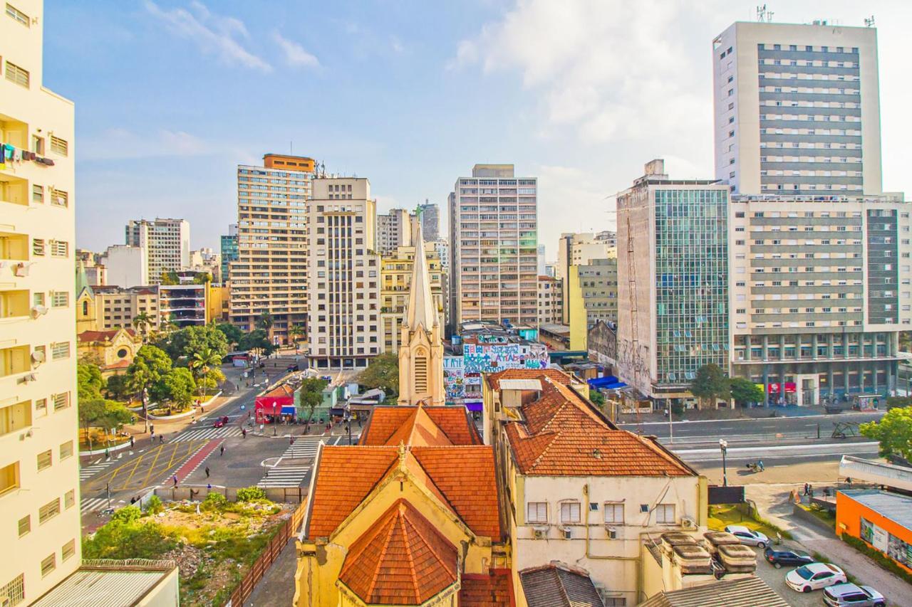 Apto Com Wifi E Home Office No Centro De Sao Paulo Exterior photo